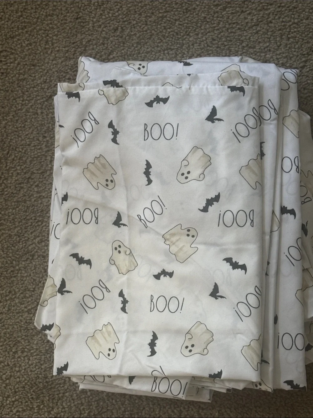 👻Rae Dunn “BOO!” Sheet Set!